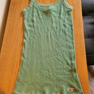 Hollister Green Tank Top L